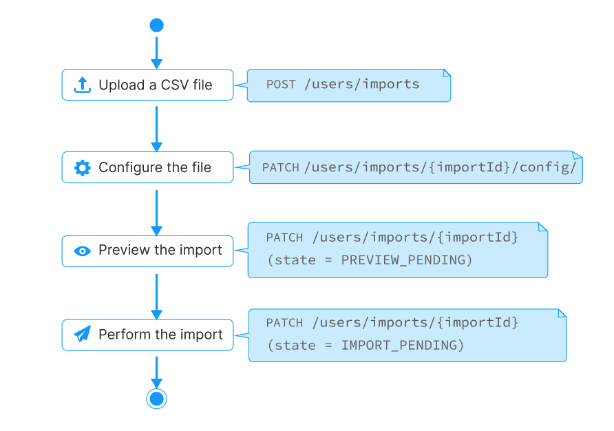 CSV Import Process Overview